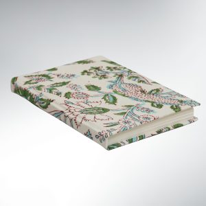 Carnet Voyageur à Fleurs Papier recyclé – Tissu White Nomad Notebook
