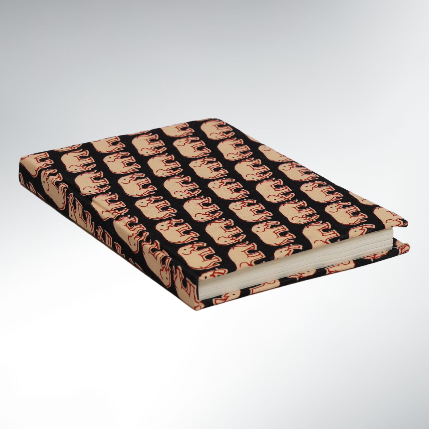 Carnet Elephant  Papier recyclé – Tissu Brown Nomad Notebook