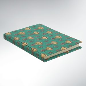 Carnet Voyageur à Fleurs Papier recyclé – Tissu Green Nomad Notebook