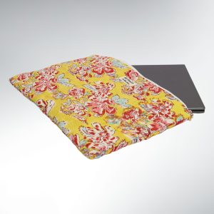 Grande Miti Pochette Coton – 37×26 – Yellow Flowers Sleeve