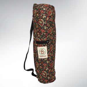 Grand Sac Tapis Yoga Coton –  Nomad Yoga Bag Paisley